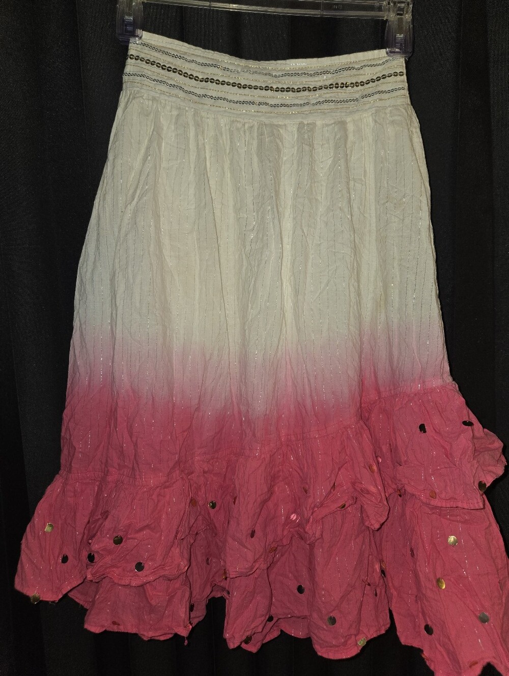 Boho Skirt - Justice - Sparkly - 10